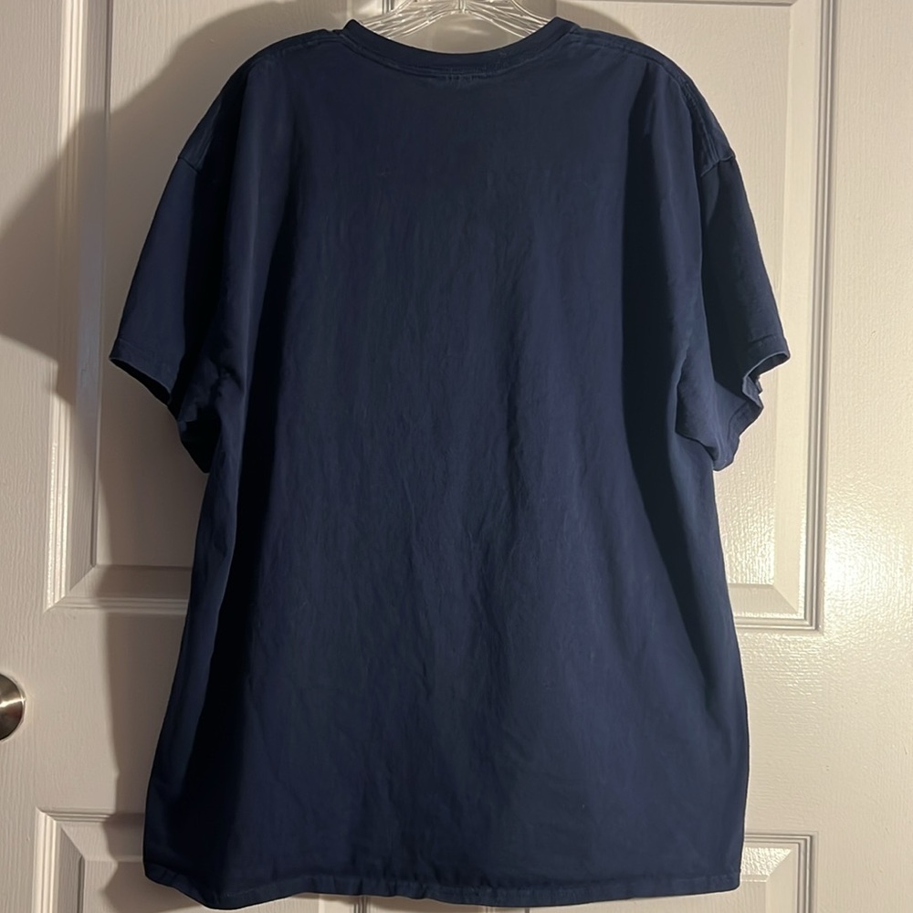 🏈 “THEY HATE US…AINT US” NAVY BLUE COTTON NEW ENGLAND PATRIOTS T-SHIRT Men’s XL - Picture 3 of 5